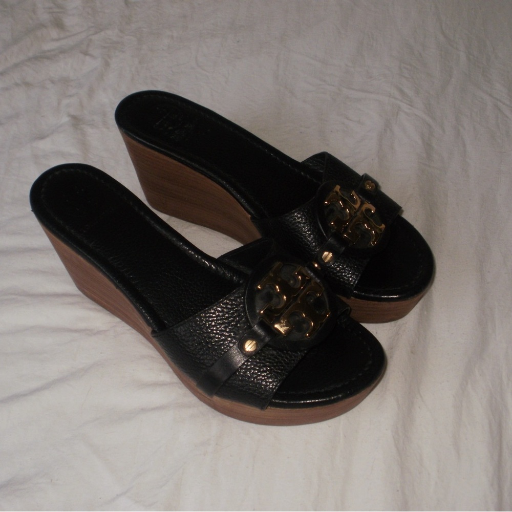 Tory Burch wedge heels